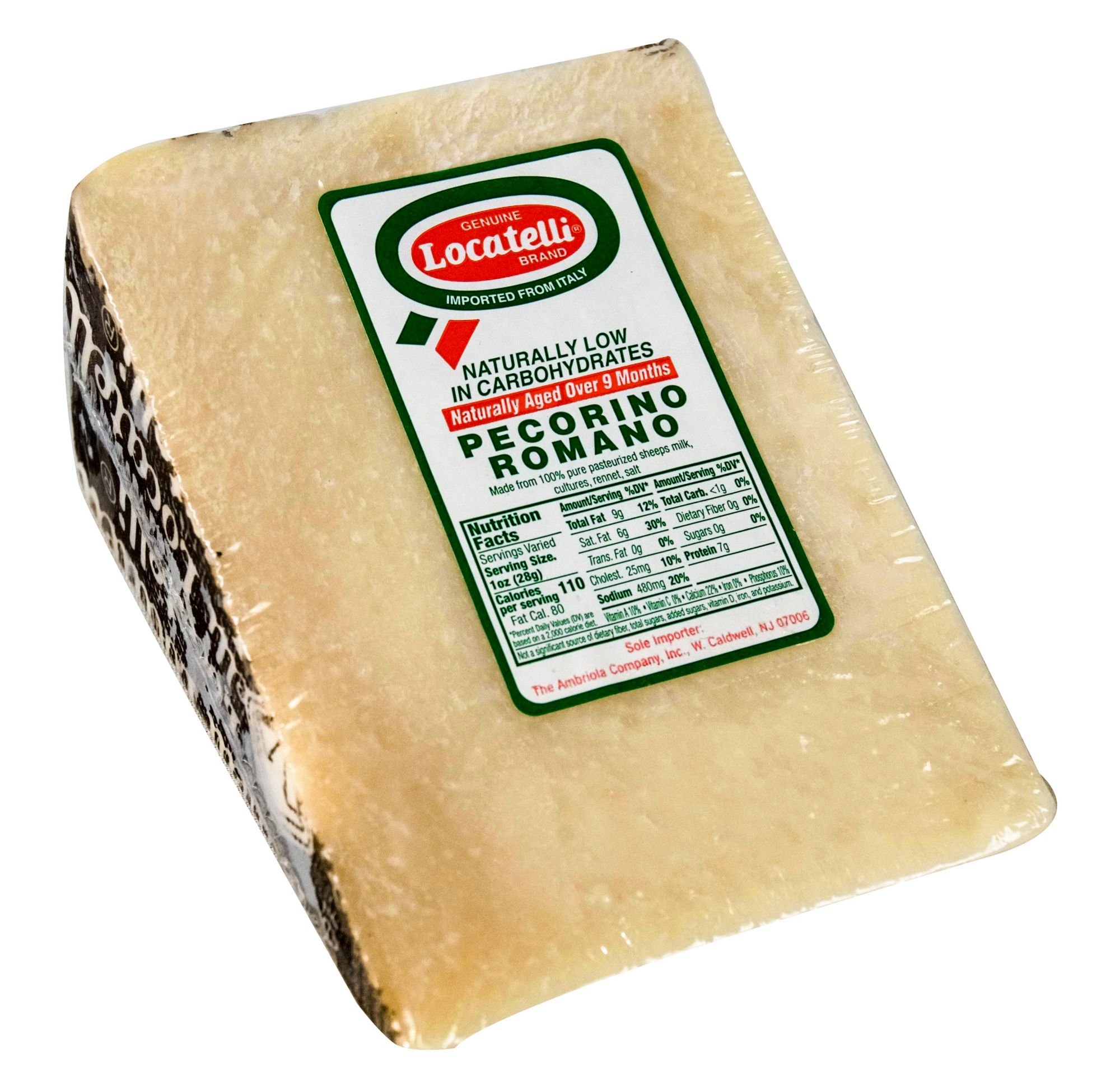 Locatelli Pecorino Romano Wedge, 1-1.5 lbs.