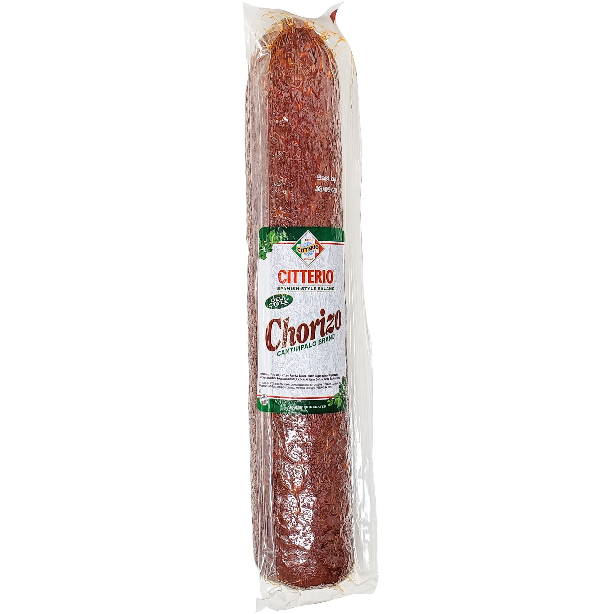 Chorizo, 0.75-1.5 lb Standard Cut