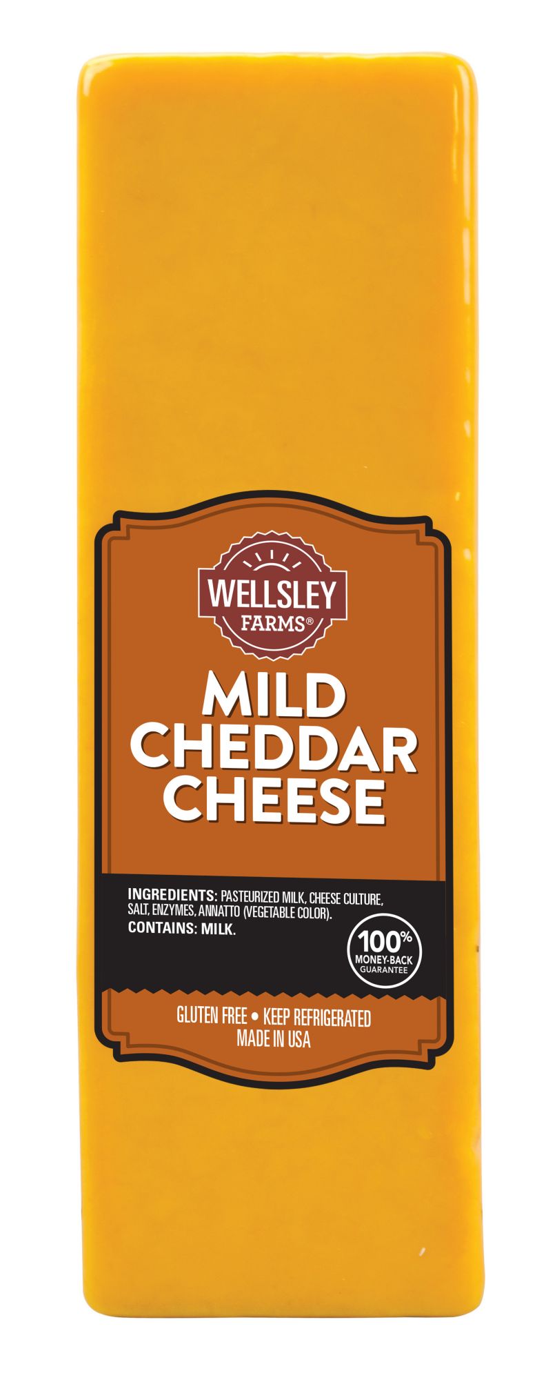 Mild Cheddar Cheese, 0.75-1.5 lbs. Standard Cut