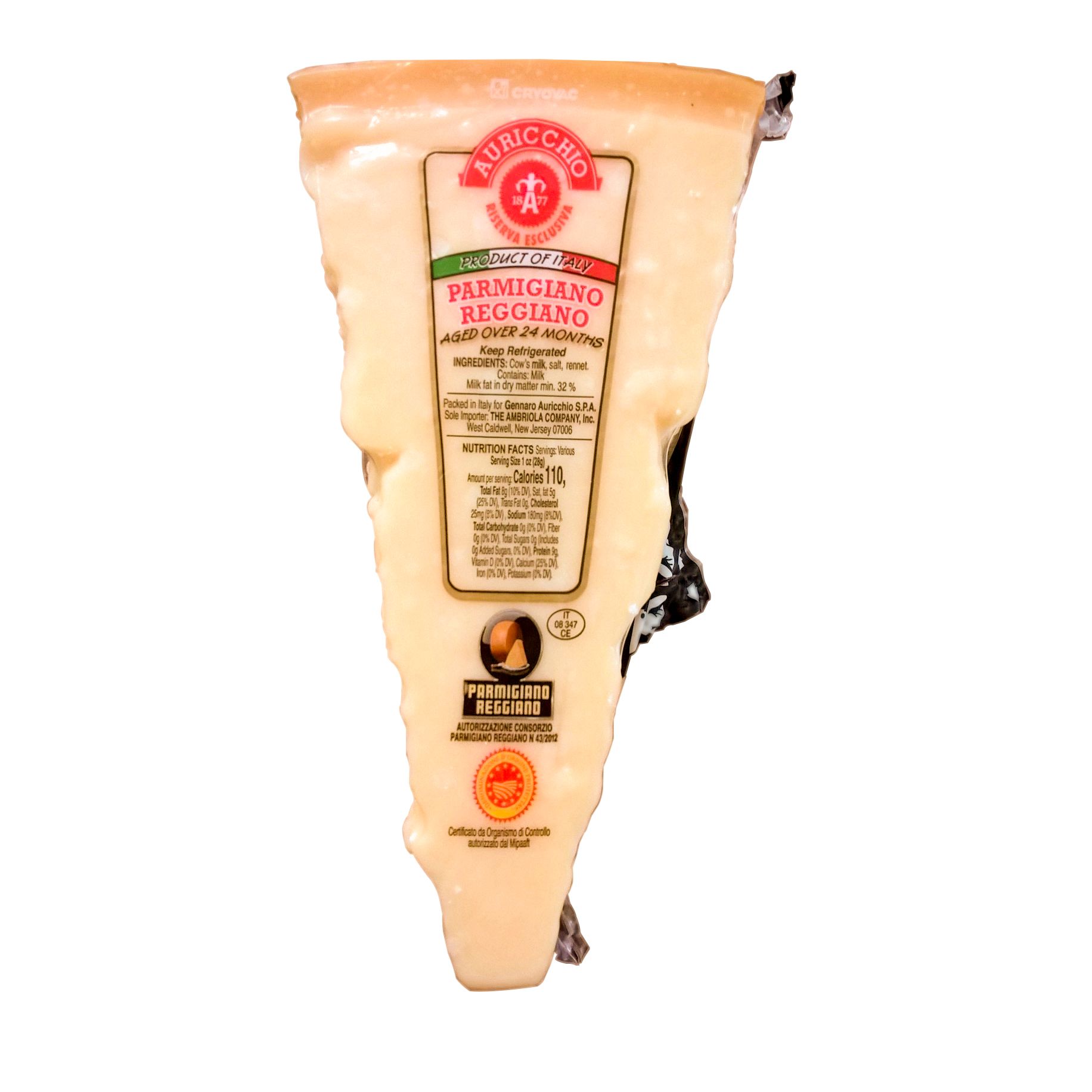 Auricchio Parmigiano Reggiano, 1-1.5 lb.