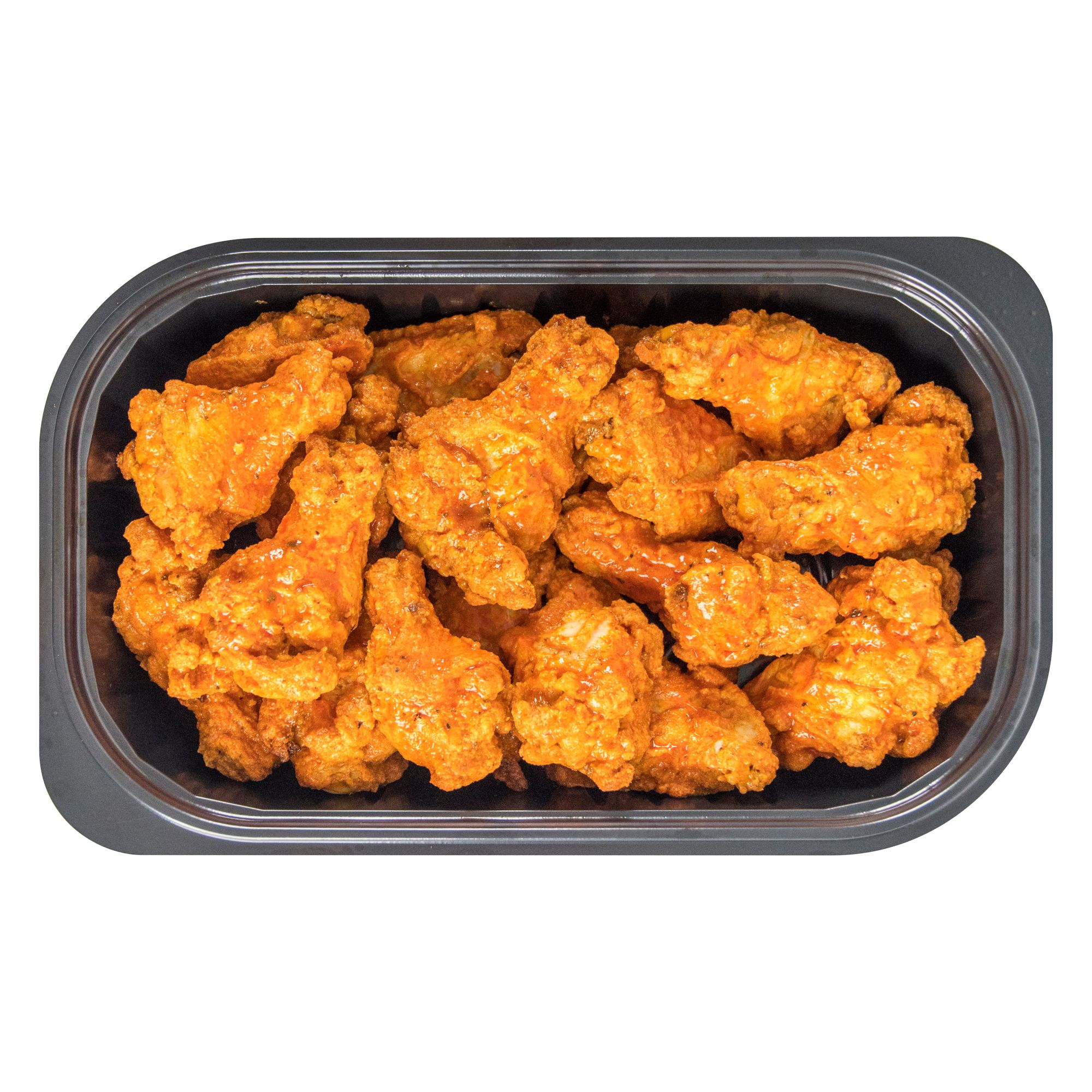 Wellsley Farms Buffalo Glazed Chicken Wing Tray, 2.4 lbs.