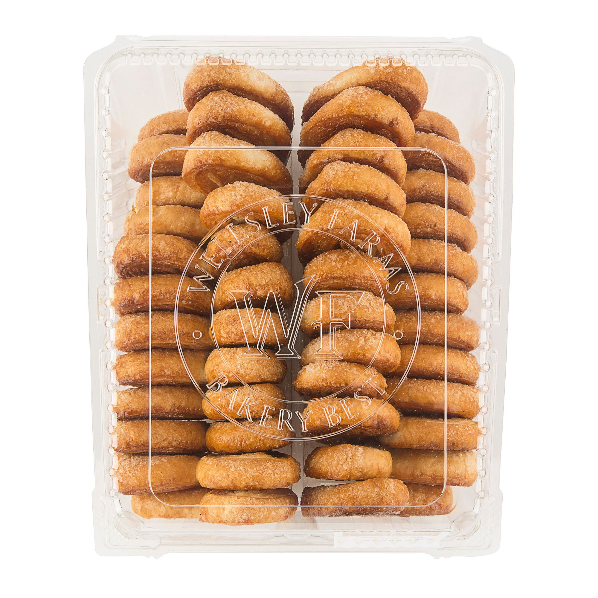 Wellsley Farms Mini Palmier Cookies, 24 ct.