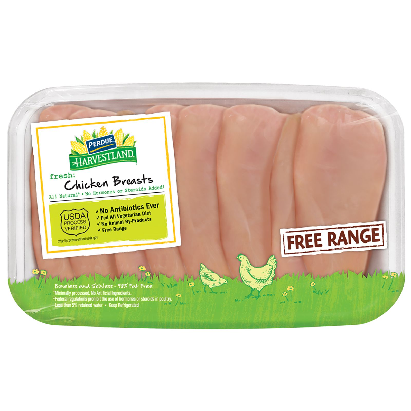 PERDUE® FRESH CUTS® Chicken Breast Cutlets, 62622