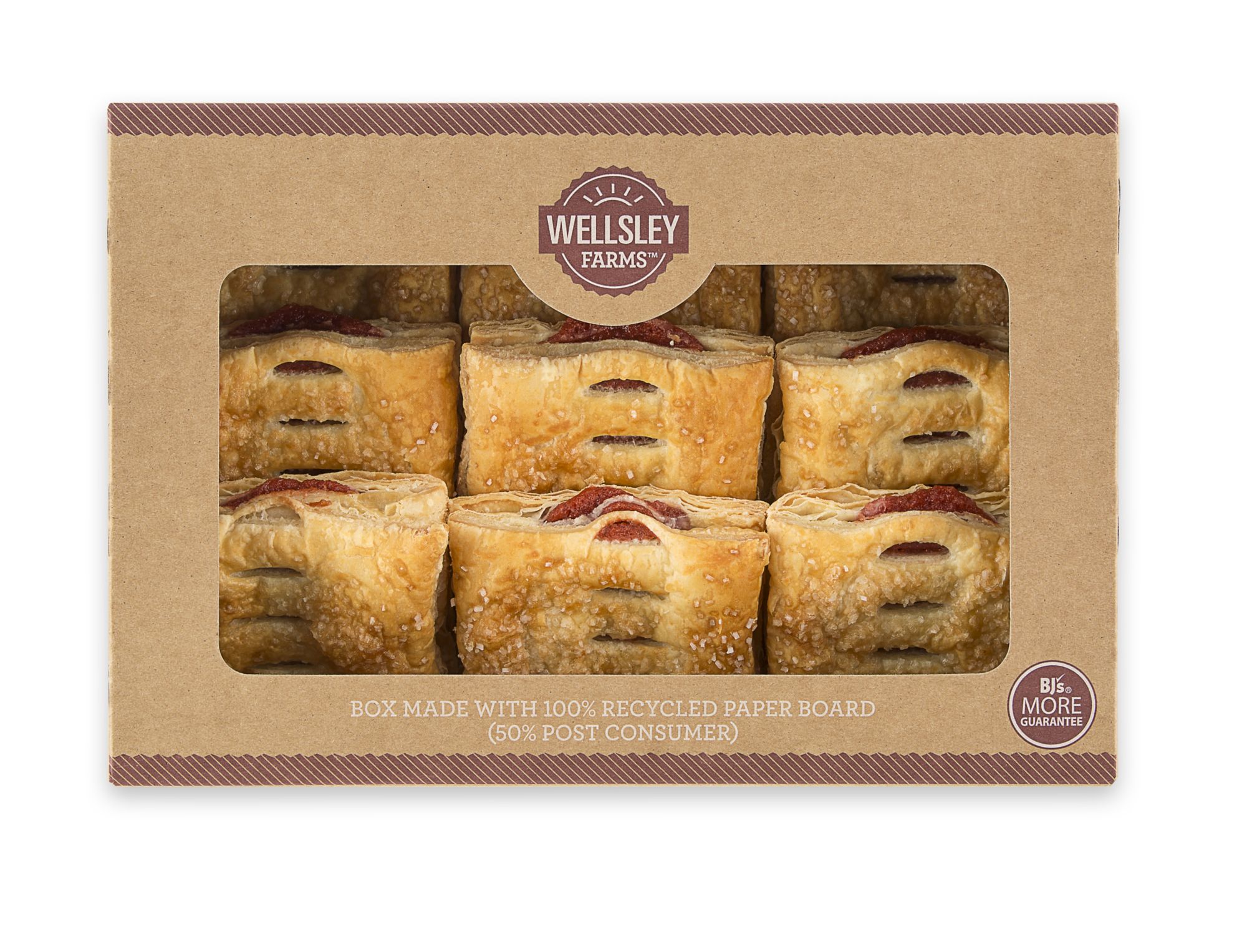 Wellsley Farms Guava Puff Pastry, 9 ct.