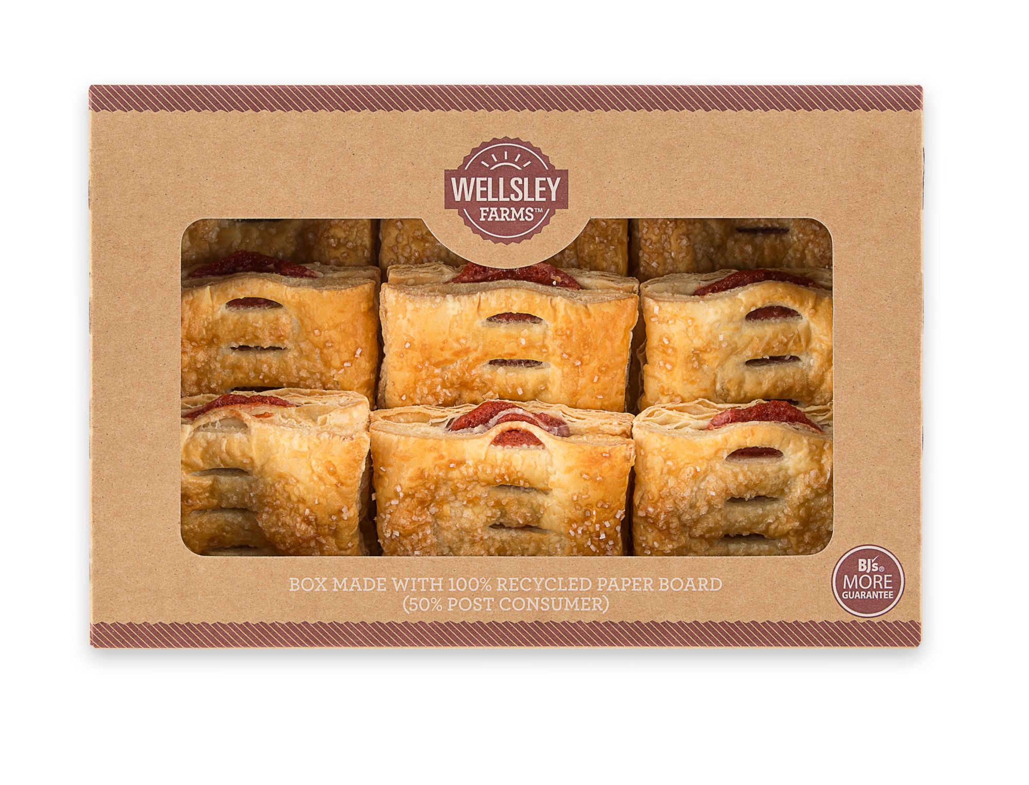 Wellsley Farms Guava Puff Pastry, 9 ct.