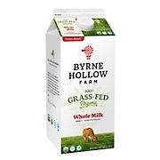 Byrne Hollow Farm 100% Grass-Fed Organic Whole Milk, 64 oz.
