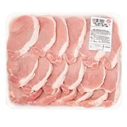 Wellsley Farms Fresh Boneless Thin Sliced Pork Loin Chops, 3.75 - 4.5 lbs