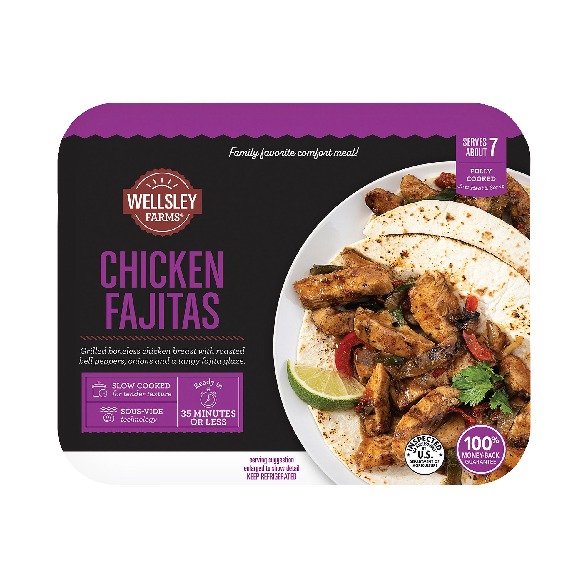 Wellsley Farms Chicken Fajitas, 2-3 lbs.