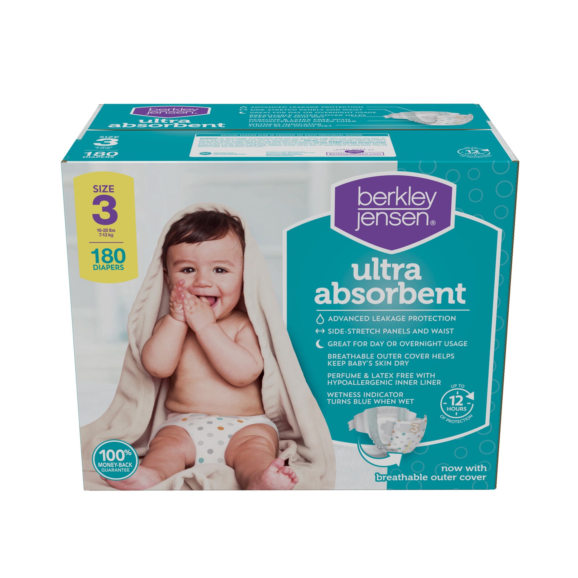 Berkley Jensen Ultra Absorbent Diapers 