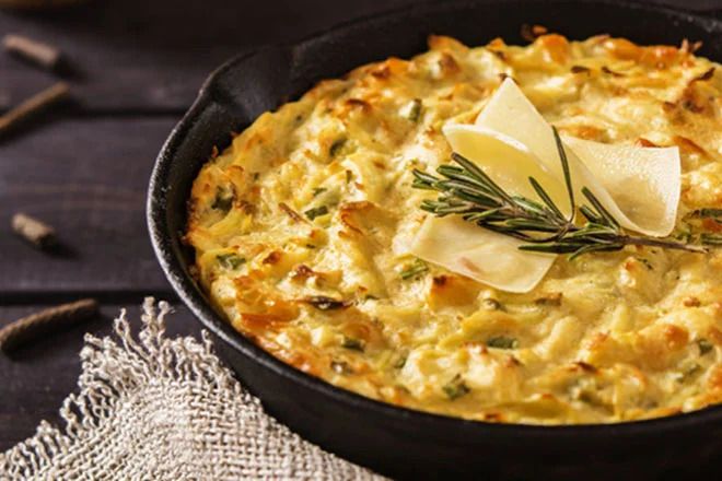 Creamy Stuffed Mushroom Casserole