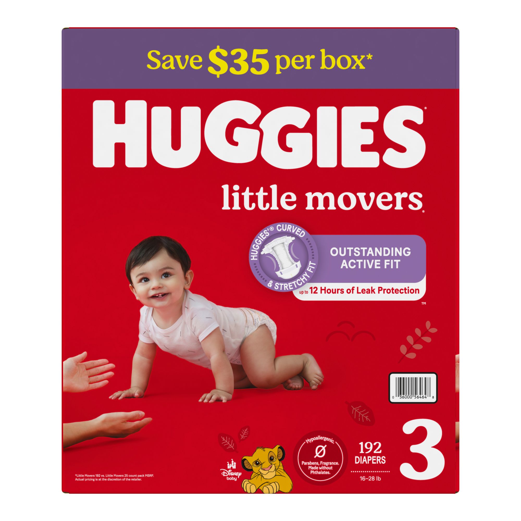 Huggies Little Movers Diapers (Select Size)