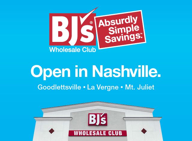 BJ's Wholesale Club to open third Tennessee location in Goodlettsville