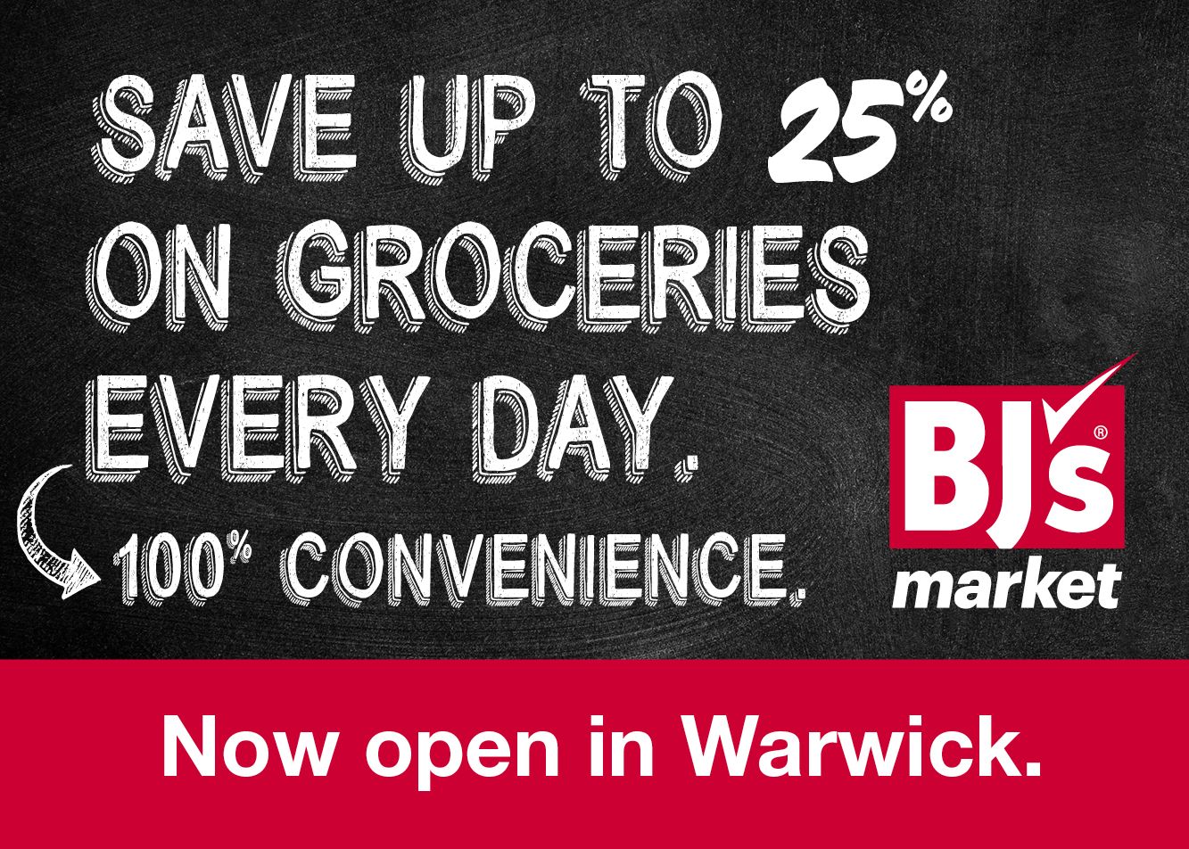 BJs Market Now Open in Warwick