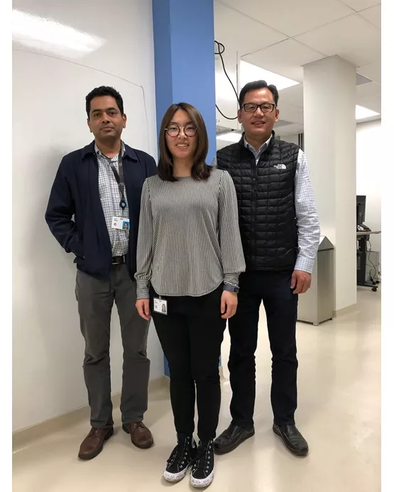 HP Labs’ 3D Printing Software Research team.  From left to right, Sunil Kothari, He Luan, Jun Zeng. 