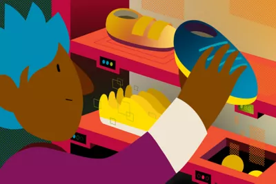 Colorful illustrations by Alex Eben Meyer.