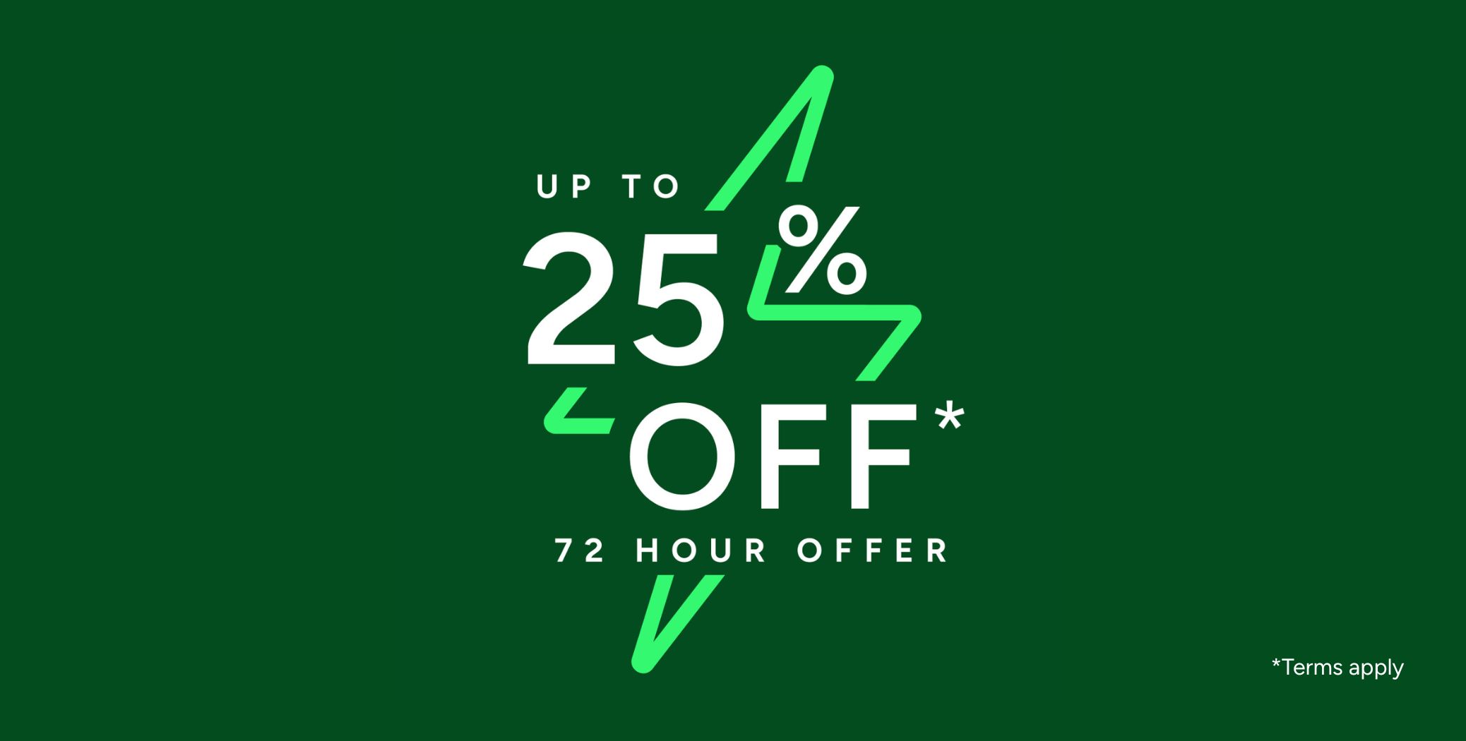 Promo for up to 25% off lab tests