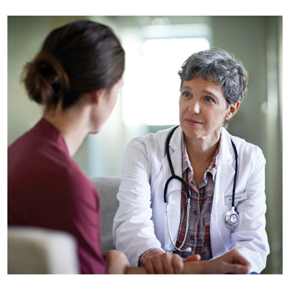 Image showing doctor talking with a patient