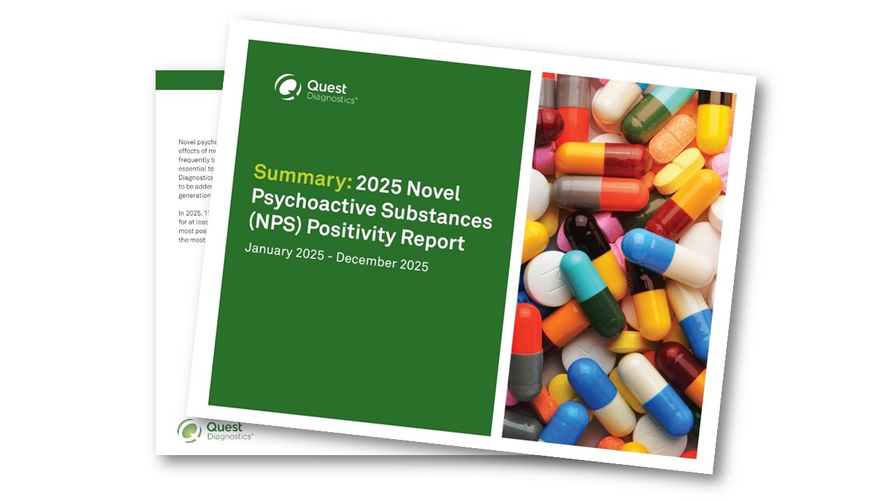 Image preview of FY 2025 novel psychoactive substances positivity report