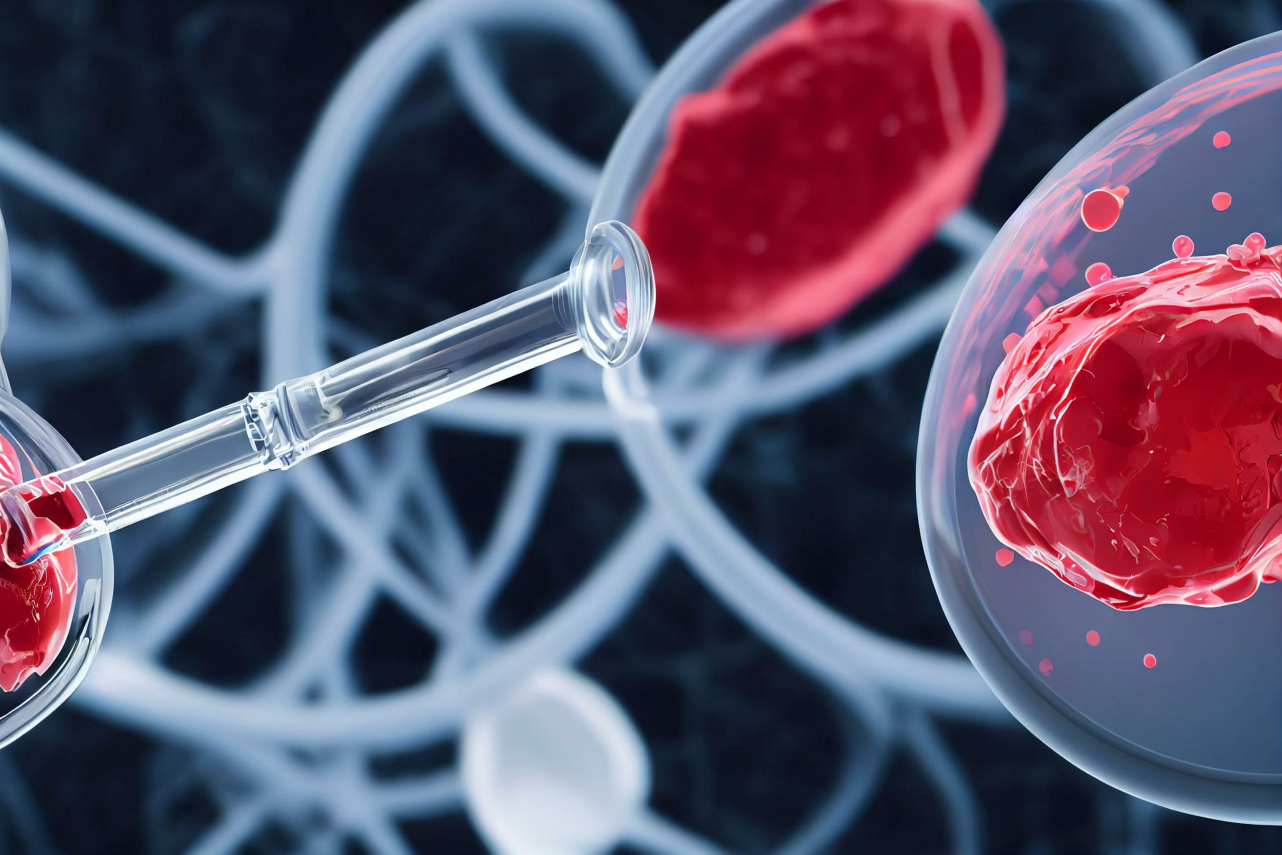 doctor with blood tube labeled with Tumor marker for analysis of cancer biomarkers test. Blood tube for Study of Tumor Marker test in biochemistry lab. Generative AI