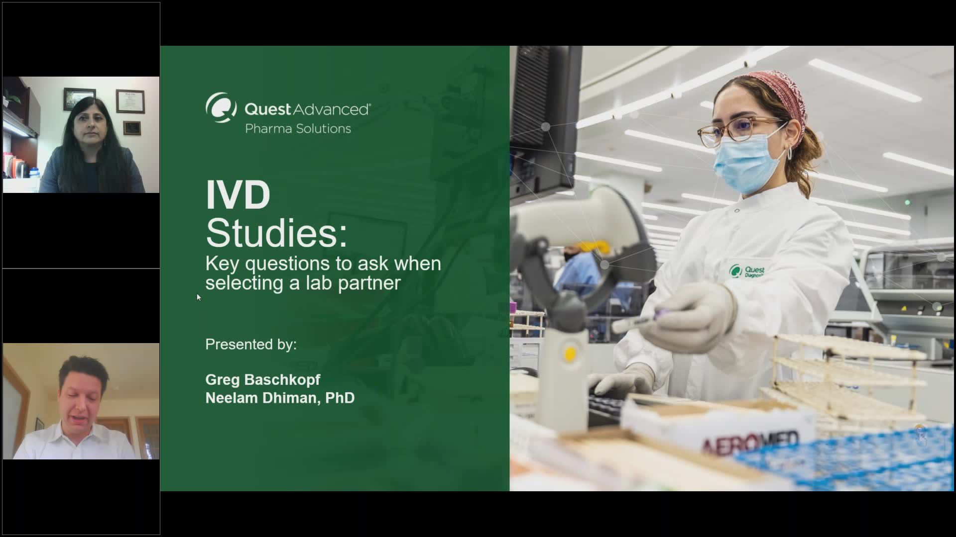 Reproducibility Studies for IVD