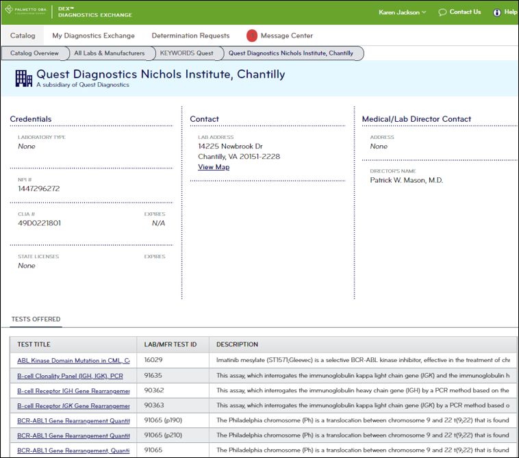 Z-Codes  Quest Diagnostics