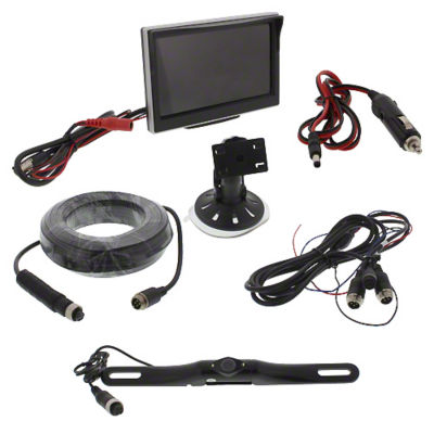 Rear View License Plate Camera Kit