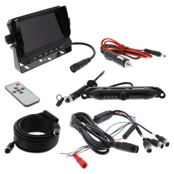 25460 - Rear View License Plate Camera Kit