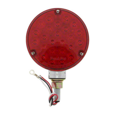 Round Red-Amber LED Warning Light