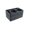 37028 - Flat Base Dual Cup Holder