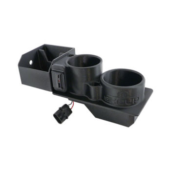 37035 - Dual Cup Holder with Combo Bin