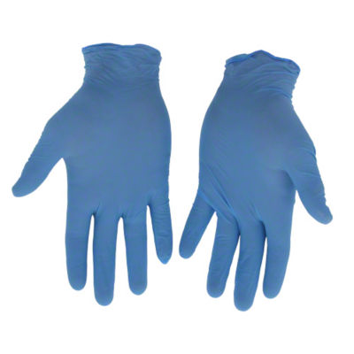 Boss® Disposable 3Mil Powdered Nitrile Gloves, Box of 100