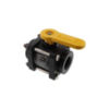 502206 - 1" Full Port 4-Bolt Poly Ball Valve