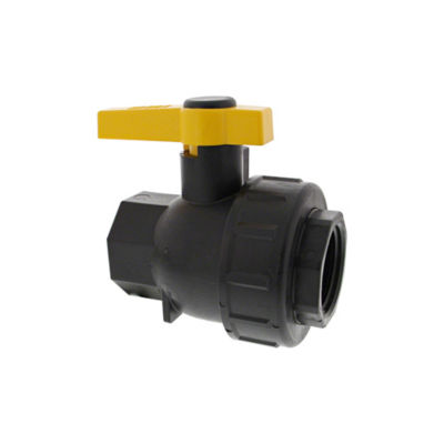 3/4" Full Port Single Union Poly Ball Valve