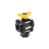 502266 - 1" 3-Way Poly Ball Valve