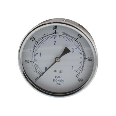 4-1/2" Dry Pressure Gauge 0-60 psi