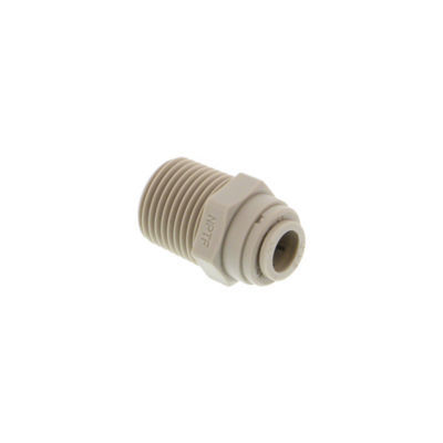 3/8" Push-In x 1/2" NPT Male Connector