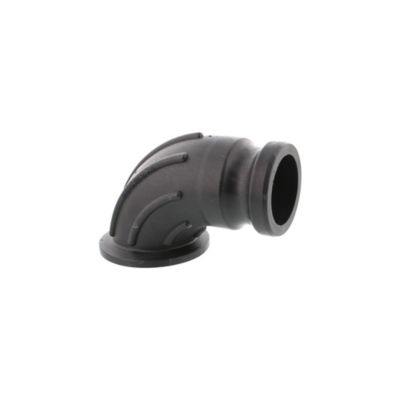 90˚ Flanged Sweep Male Quick Coupler Adapter