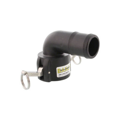 90˚ Female Coupler With Hose Shank