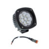 90420 - 4-1/2" Semi-Round LED Flood Work Light
