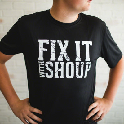 2X-Large Fix It With Shoup Moisture-wicking Short Sleeve T-Shirt