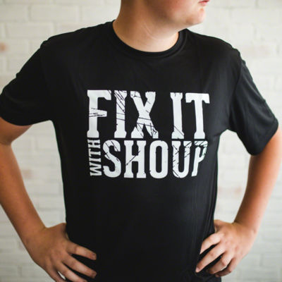 3X-Large Fix It With Shoup Moisture-wicking Short Sleeve T-Shirt