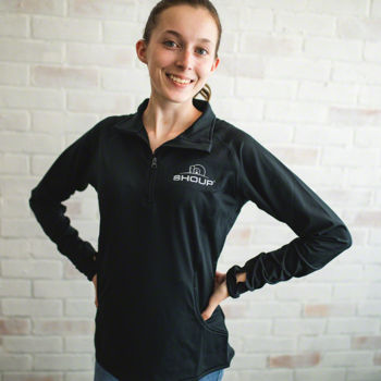 AL852X - Ladies' 2X-Large Quarter-Zip Pull-Over