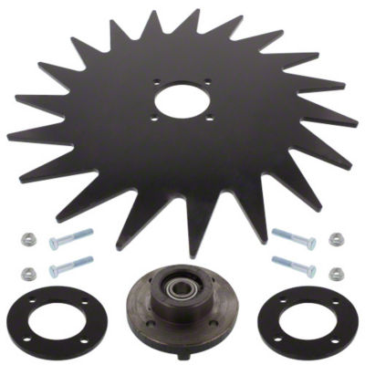 15" Spiked Closing Wheel