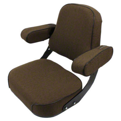 Deluxe Seat, Brown Fabric