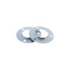 FL52MS - 3-hole Round Flange (pr.)