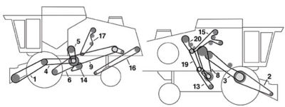 R62, R72 Belt Diagram