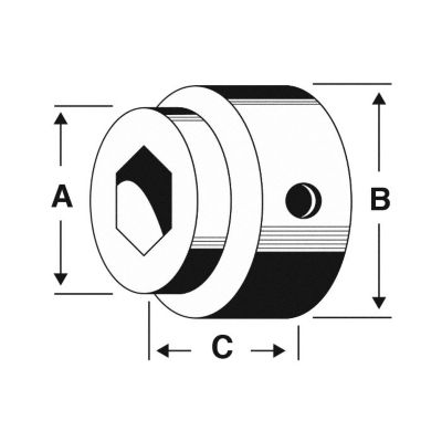 Hex Bore Hub