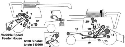 6620, 7720, 8820 Belt Diagram