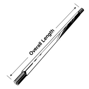 MW67916 - 67-9/16" Disc Axle