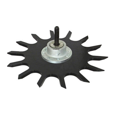 Left Beveled Wheel Assembly